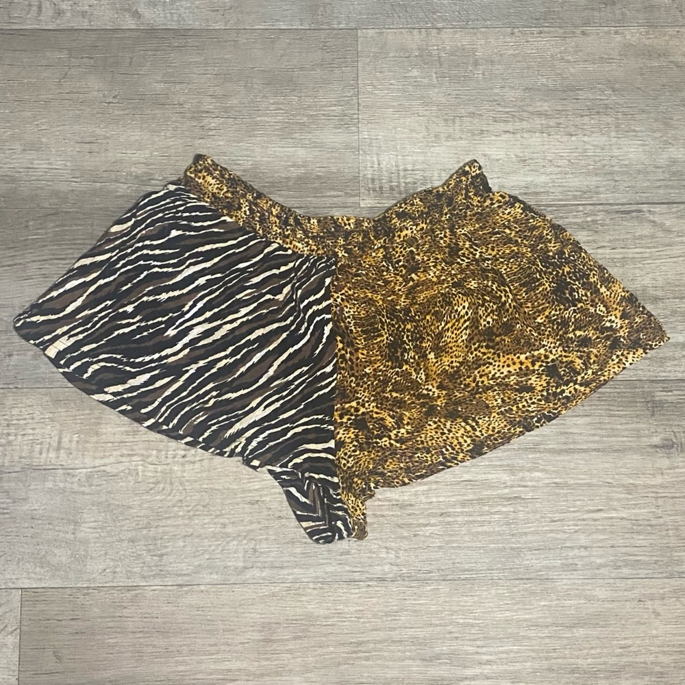 URBAN OUTFITTERS Wild Split Animal Print Sleep Lounge Cheetah Leopard Zebra SEXY